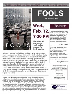 FOOLS flyer by Joah Silber JPEG